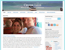 Tablet Screenshot of cruiselegs.com